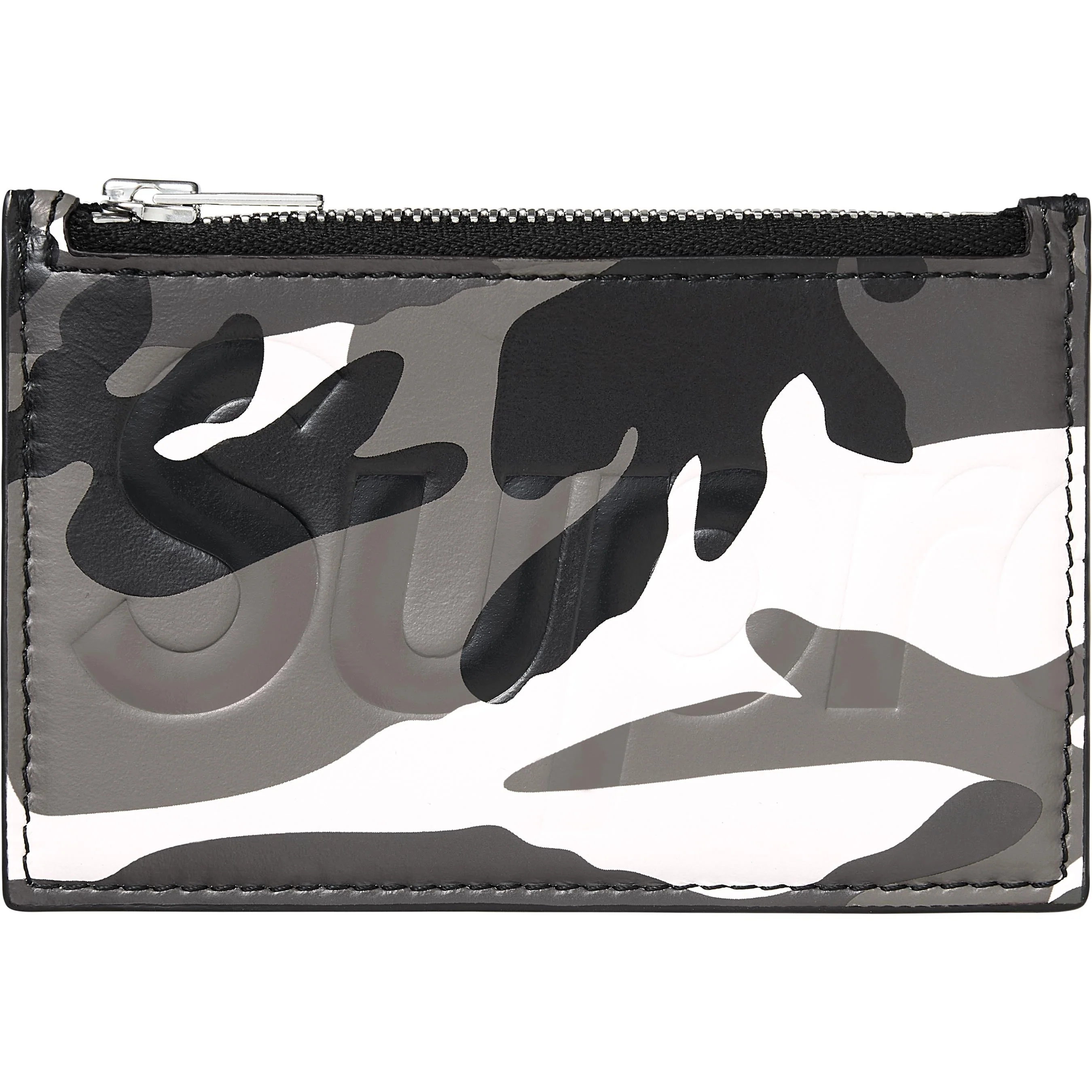 Leather Zip Card Holder view 2